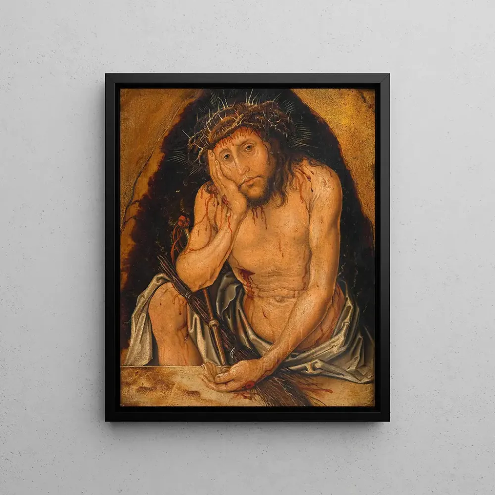 Gemälde Der Christus als Mann der Schmerzen, Kopie nach Albrecht Dürer - Anonym | Kunstdruck