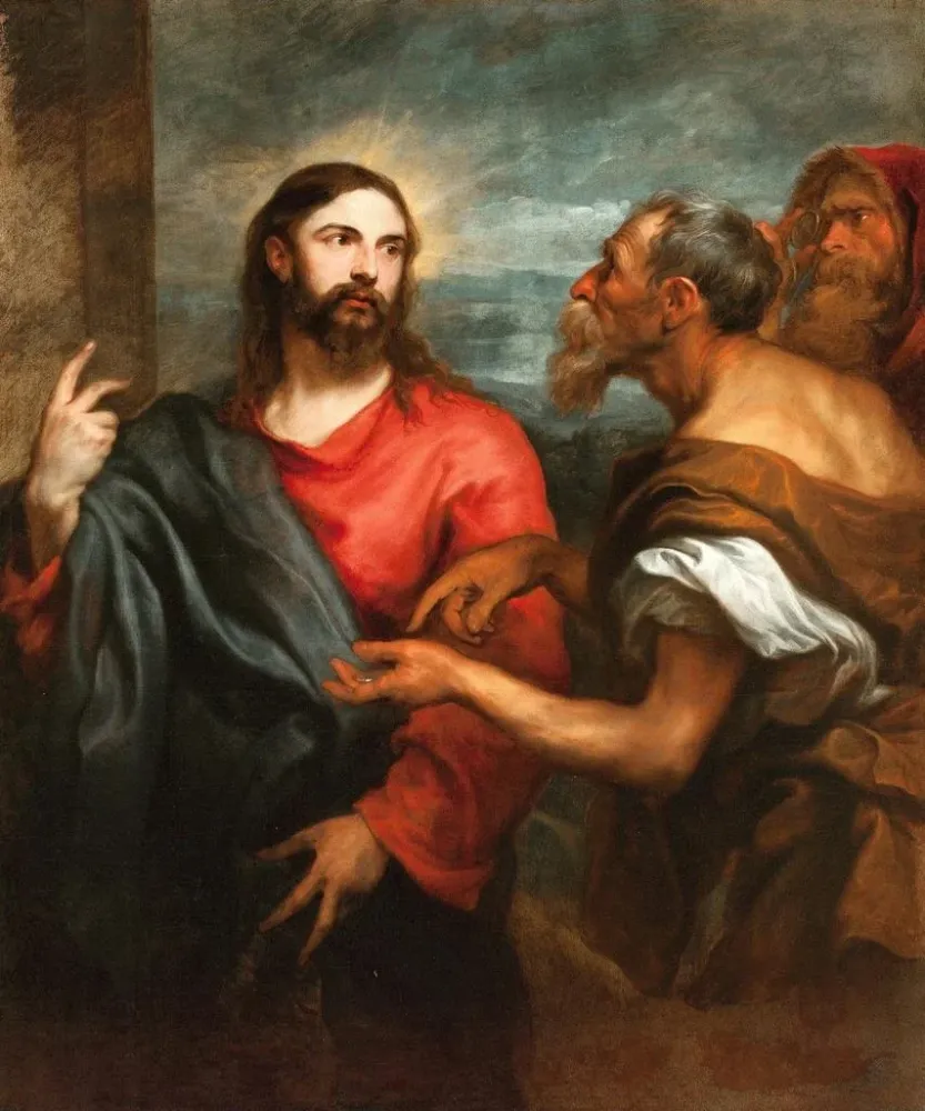 Gemälde Der Christus des Raumes - Antoine van Dyck | Kunstdruck