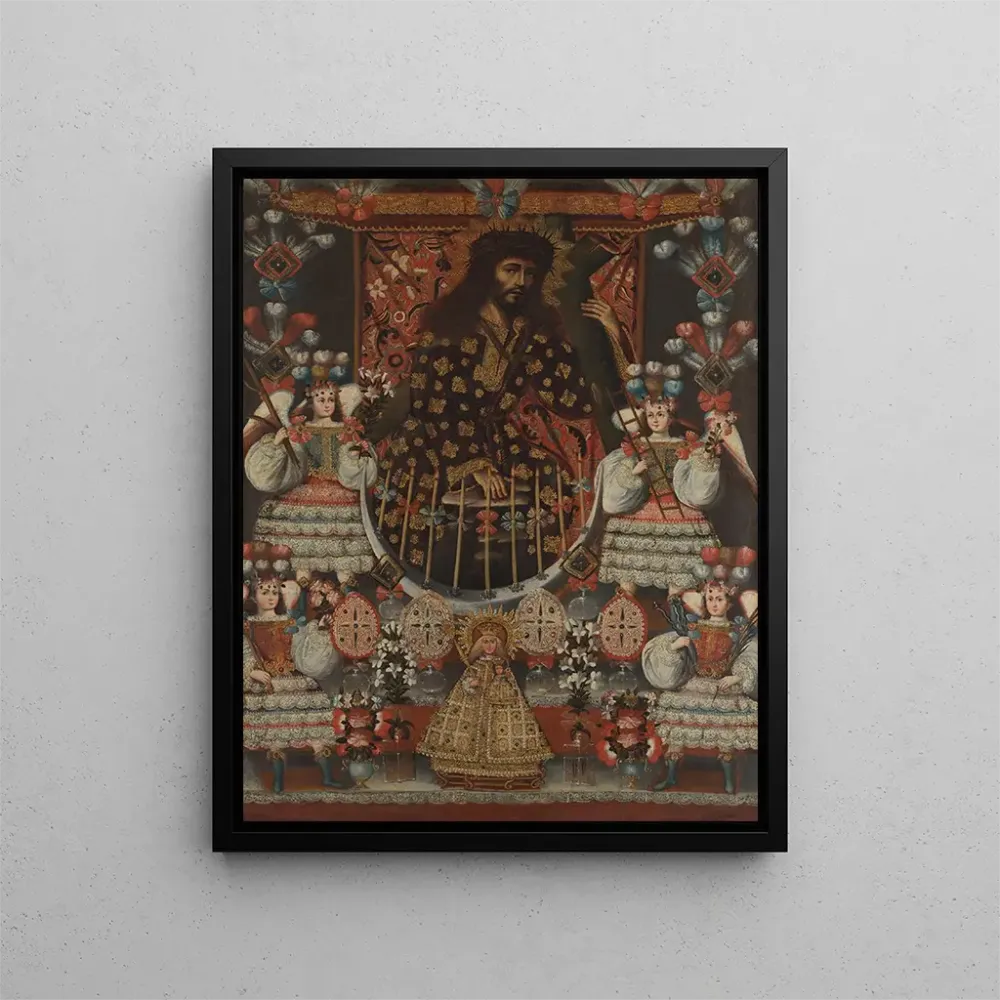 Gemälde Der Christus mit dem Kreuz, genannt der Herr des Sturzes - Anonym | Kunstdruck