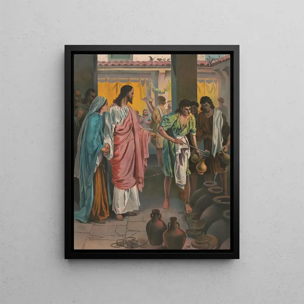 Gemälde Der erste Wunder des Christus - Harris Jones Co | Kunstdruck