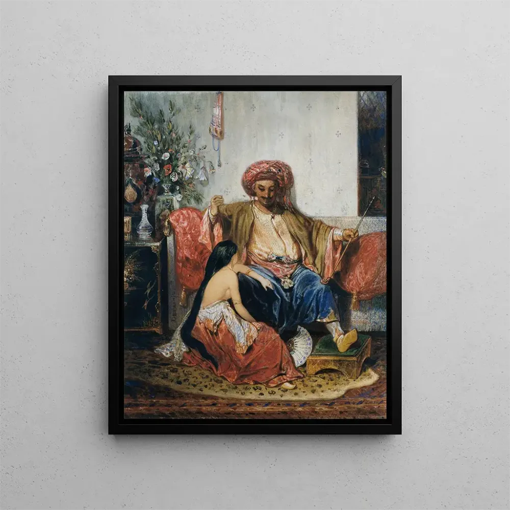 Gemälde Der Favorit des Pachas - Alexandre-Gabriel Decamps | Kunstdruck