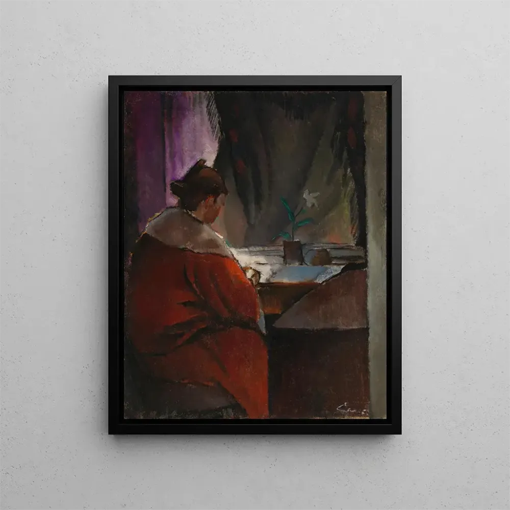 Gemälde der Fensteröffnung - Alvar Cawén | Kunstdruck