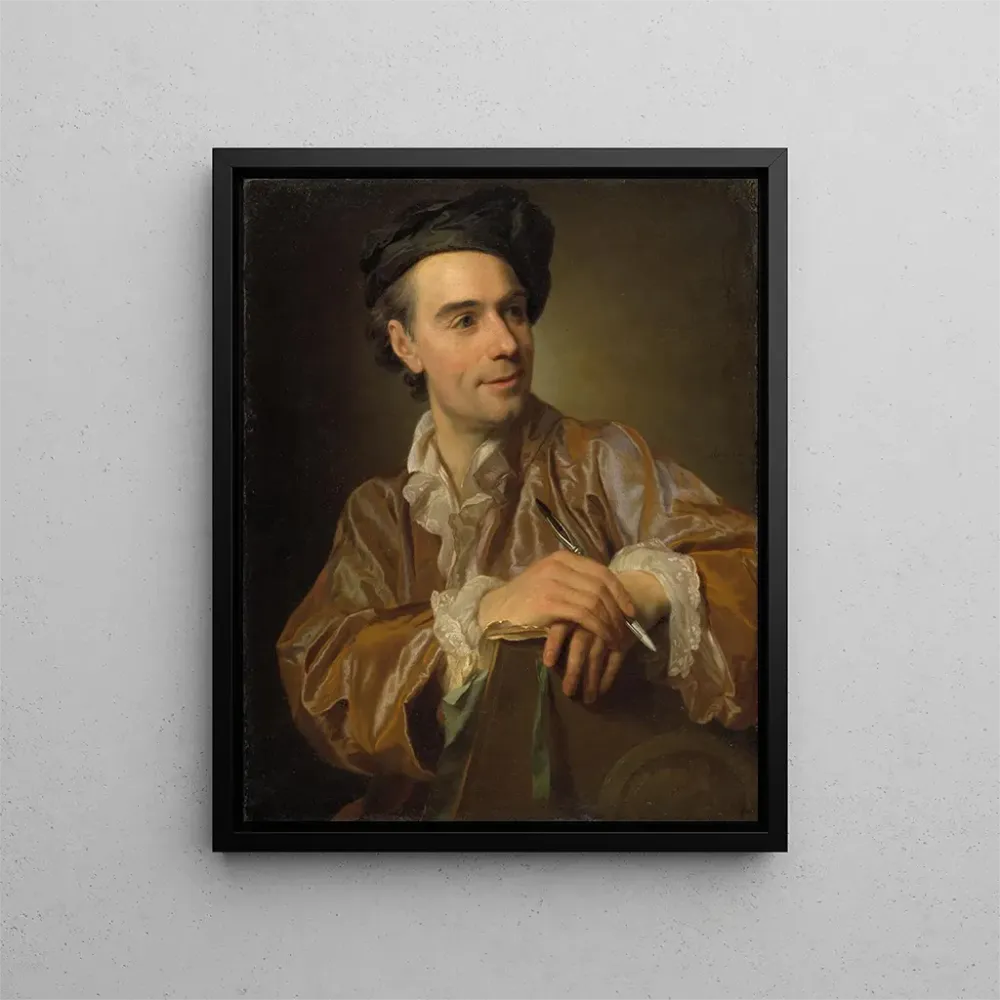Gemälde Der französische Maler Claude Joseph Vernet - Alexander Roslin | Kunstdruck