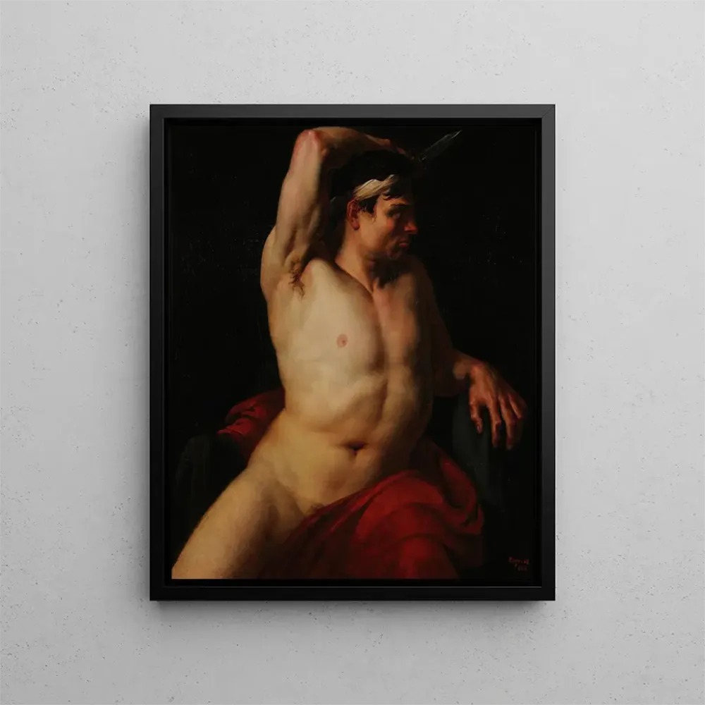 Gemälde Der Gladiator - Amable-Louis-Claude Pagnest