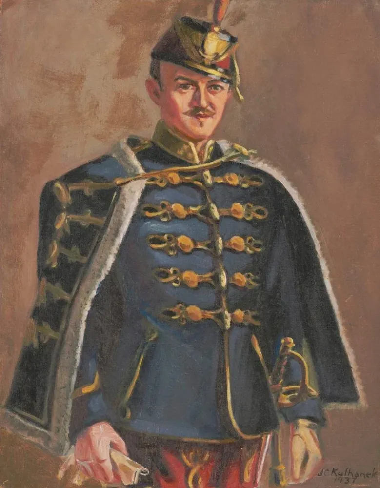 Gemälde Der Husar - James C. Kulhanek | Kunstdruck