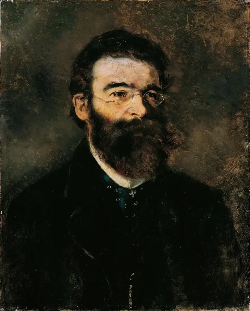 Gemälde Der Internist Samuel Stern - Anton Romako