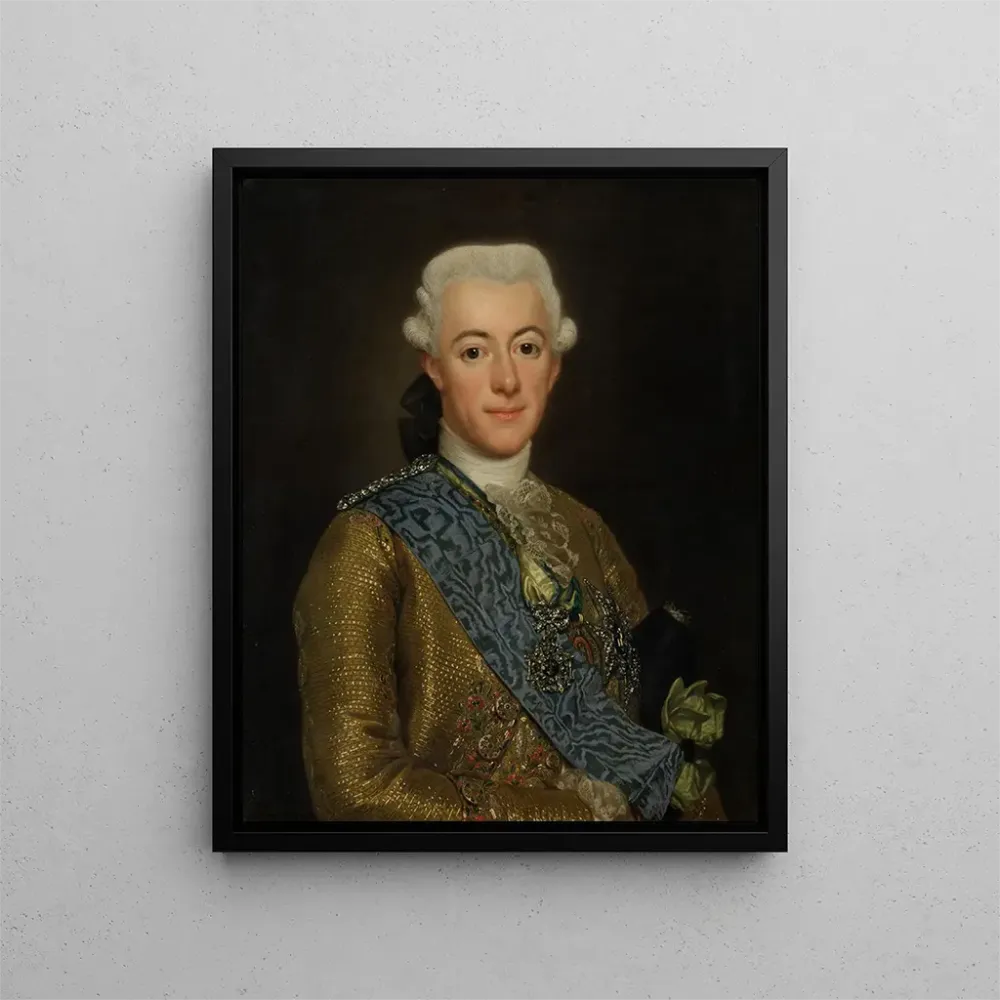 Gemälde Der König Gustave III von Schweden - Alexander Roslin