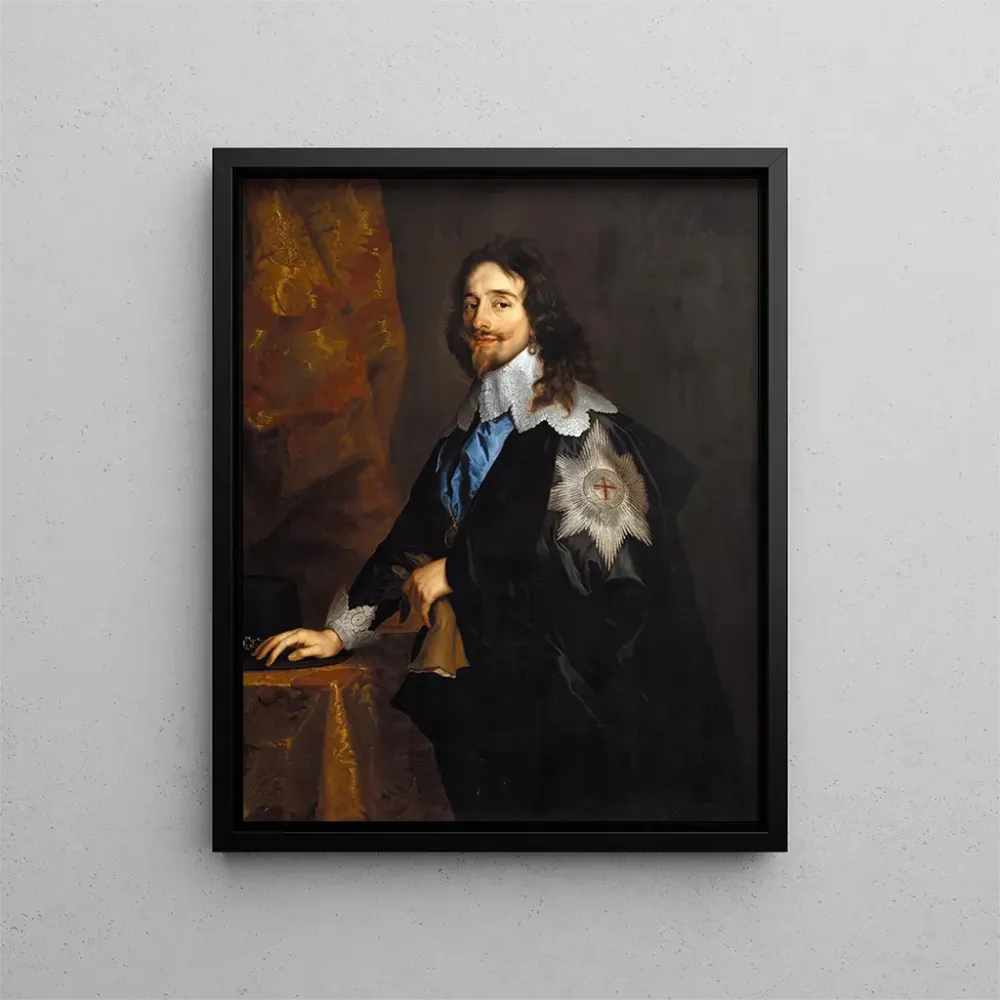 Gemälde Der König Karl I. von England - Antoine van Dyck