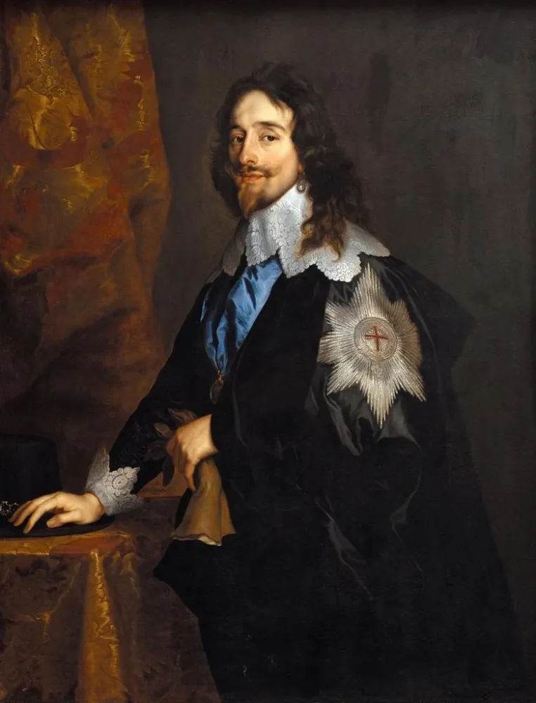 Gemälde Der König Karl I. von England - Antoine van Dyck