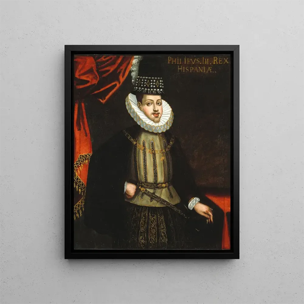 Gemälde Der König Philipp III. von Spanien - Anonym | Kunstdruck