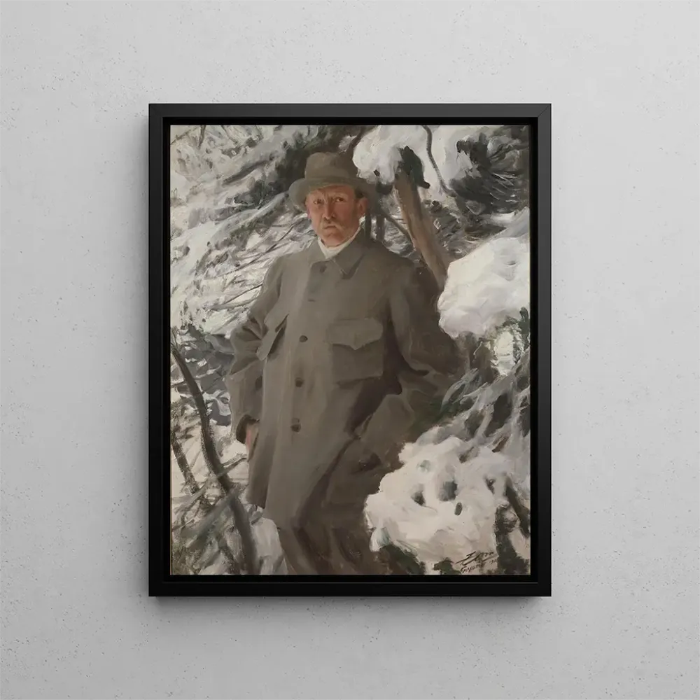Gemälde Der Maler Bruno Liljefors - Anders Zorn | Kunstdruck