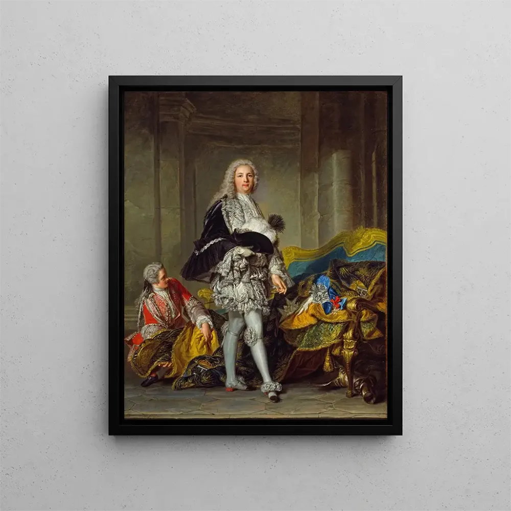 Gemälde Der Marschall Herzog Richelieu - Anonym | Kunstdruck