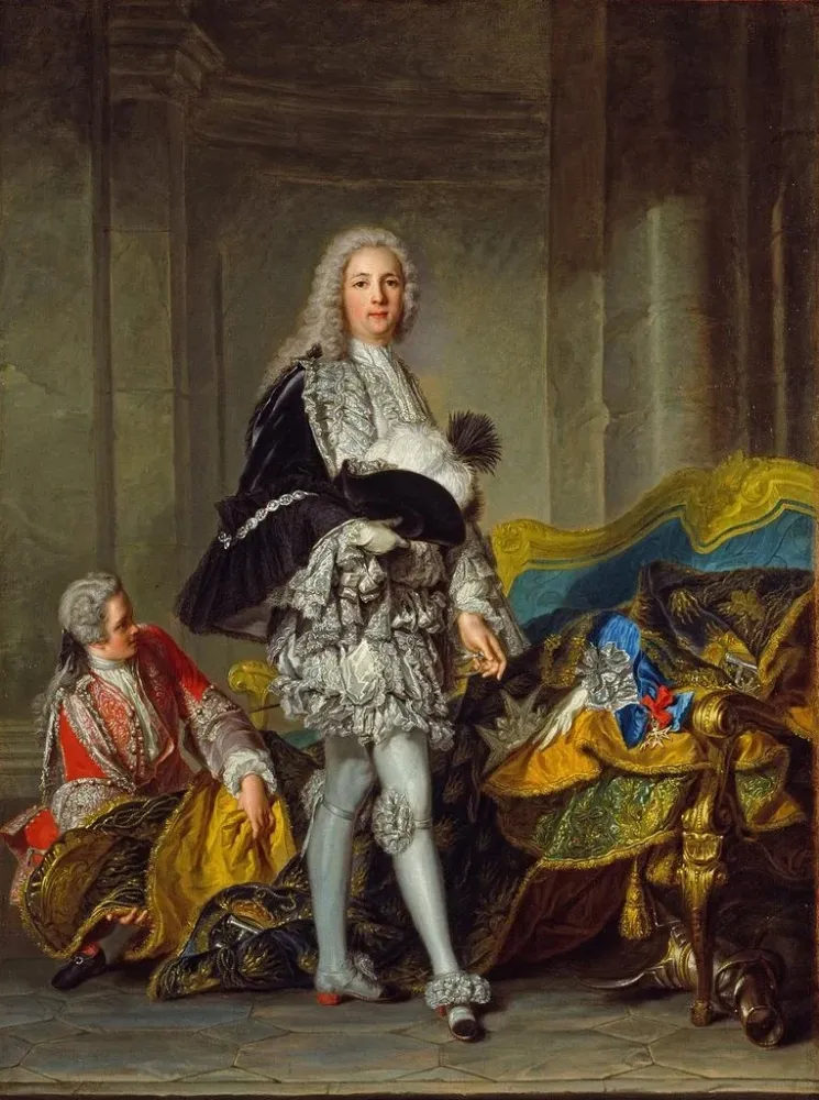 Gemälde Der Marschall Herzog Richelieu - Anonym | Kunstdruck