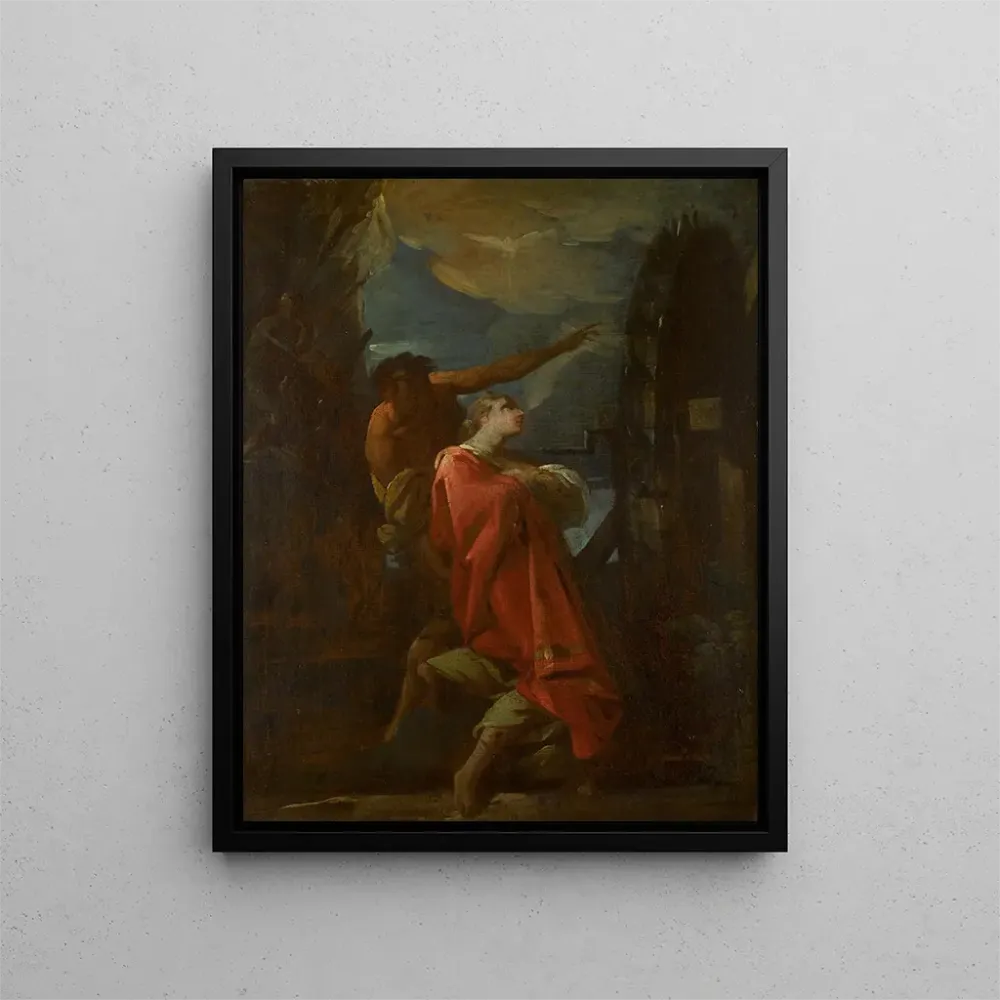 Gemälde Der Martyrium der heiligen Katharina - Antonio González Velázquez | Kunstdruck