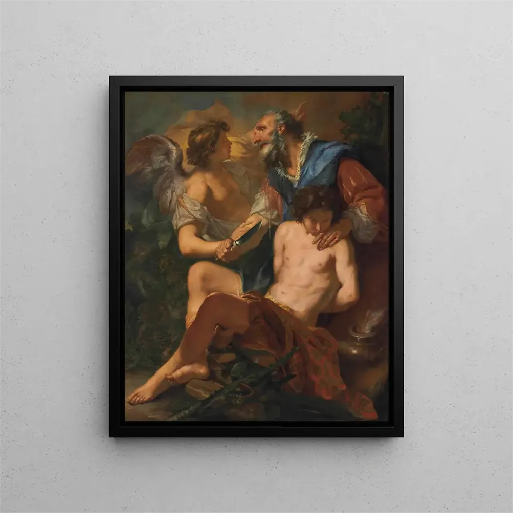 Gemälde Der Opferung Isaaks - Angelo Trevisani | Kunstdruck