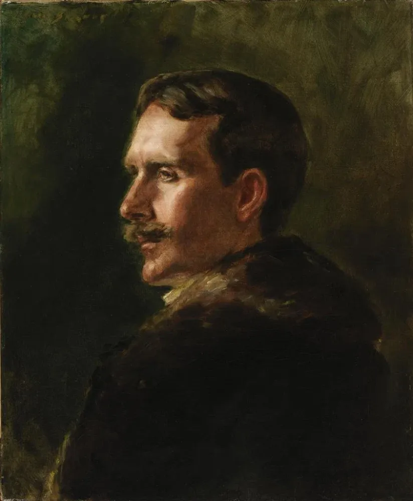 Gemälde Der Pelzmantel - Alice Pike Barney | Kunstdruck