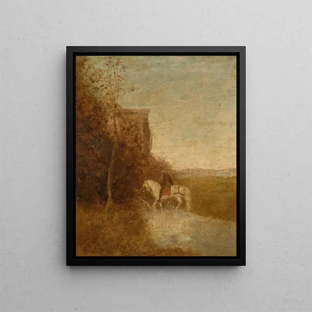 Gemälde Der Pilgerfahrt von Childe Harold - Albert Pinkham Ryder | Kunstdruck