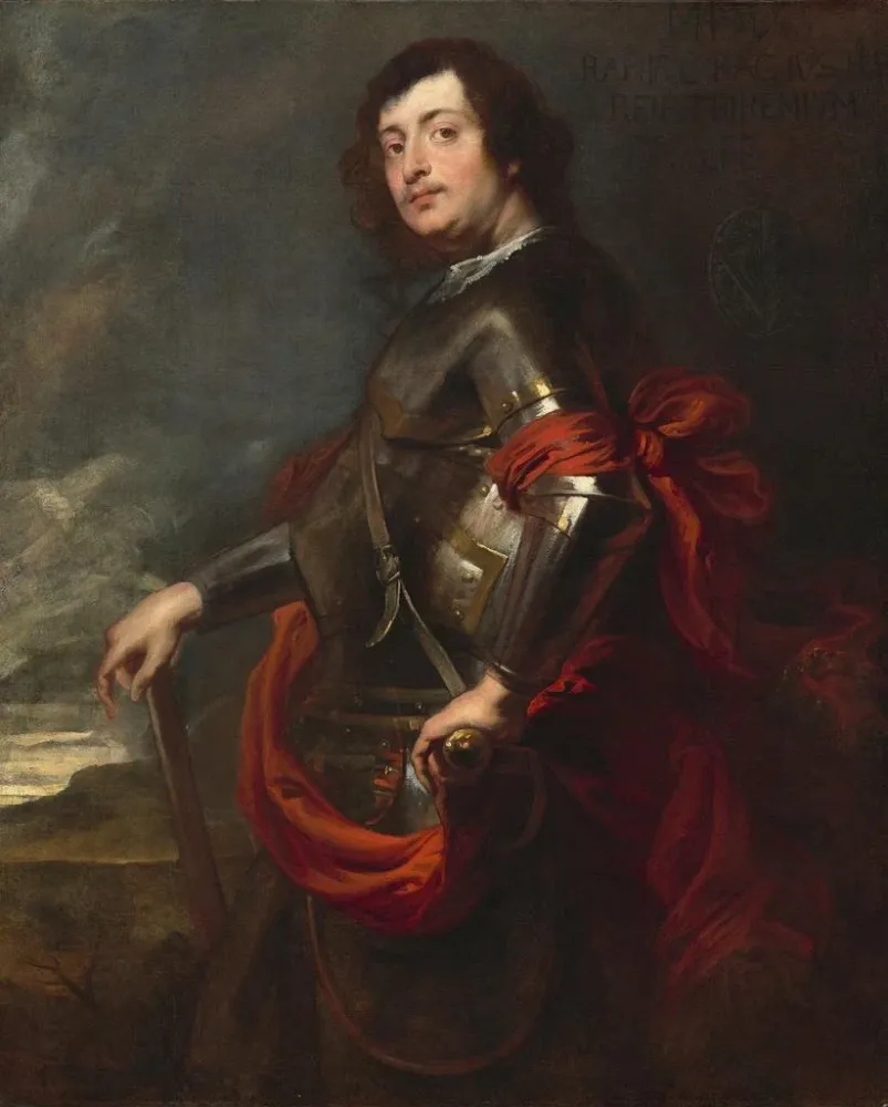 Gemälde Der Präfekt Raffaele Raggi - Antoine van Dyck | Kunstdruck