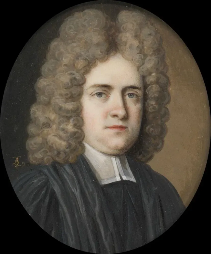 Gemälde Der Reverend Dr. John Harris - Bernard Lens III