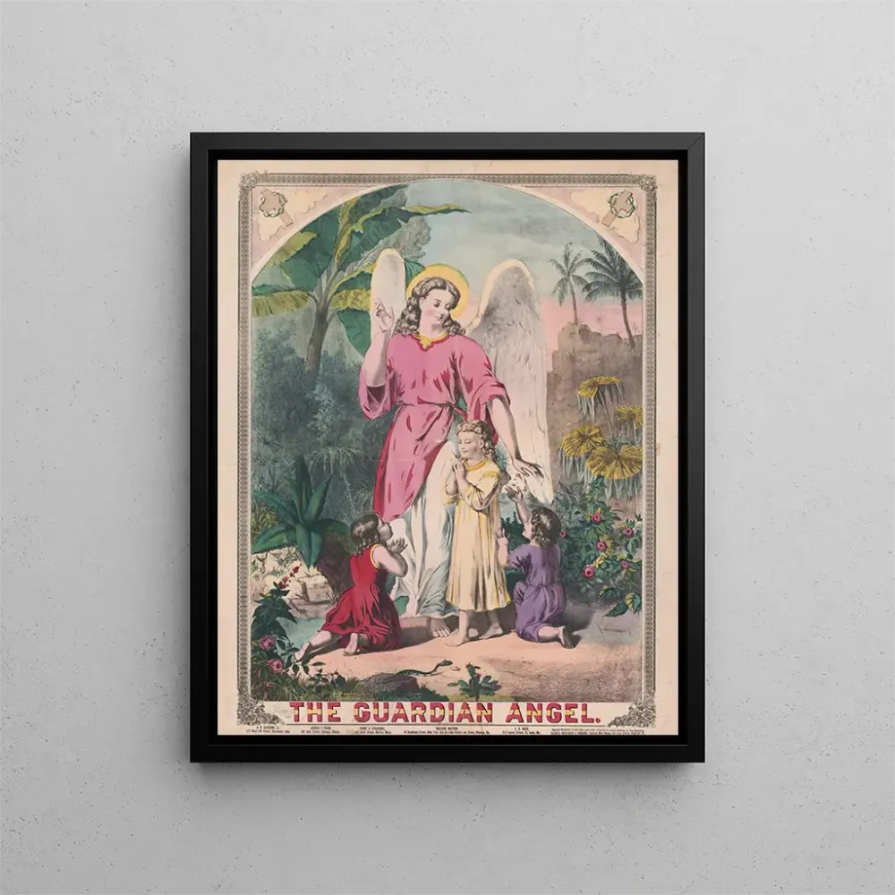 Gemälde Der Schutzengel - H. H. Lloyd Co | Kunstdruck