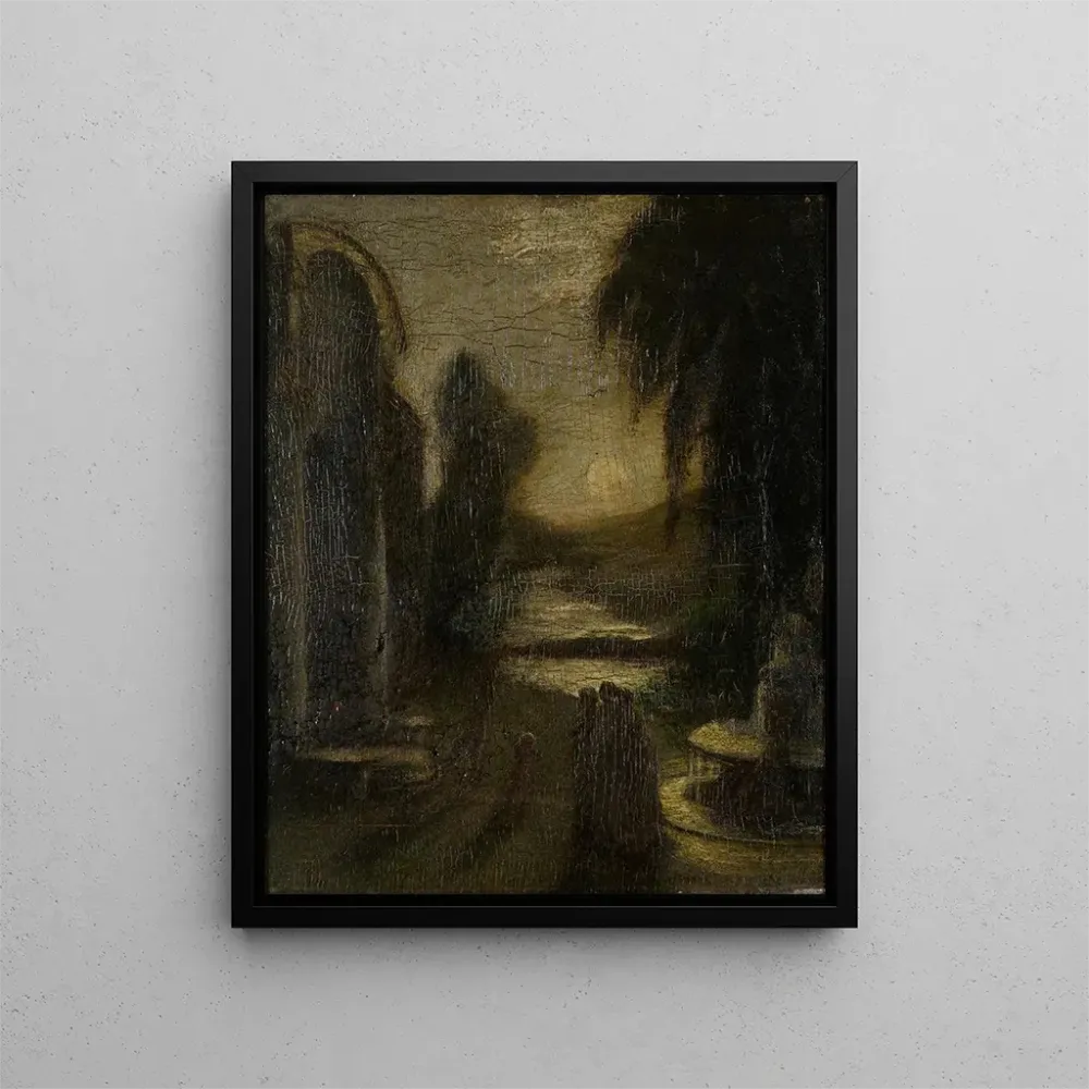 Gemälde Der Tempel des Geistes - Albert Pinkham Ryder | Kunstdruck