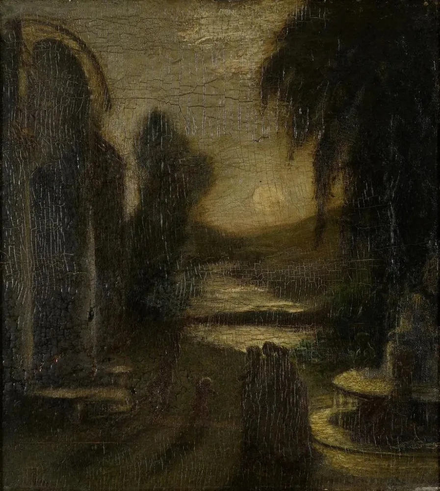 Gemälde Der Tempel des Geistes - Albert Pinkham Ryder | Kunstdruck
