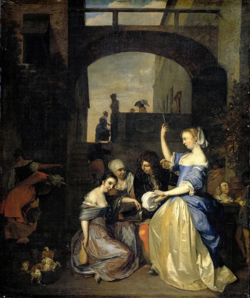 Gemälde Der verlorene Sohn - Barend Graat | Kunstdruck