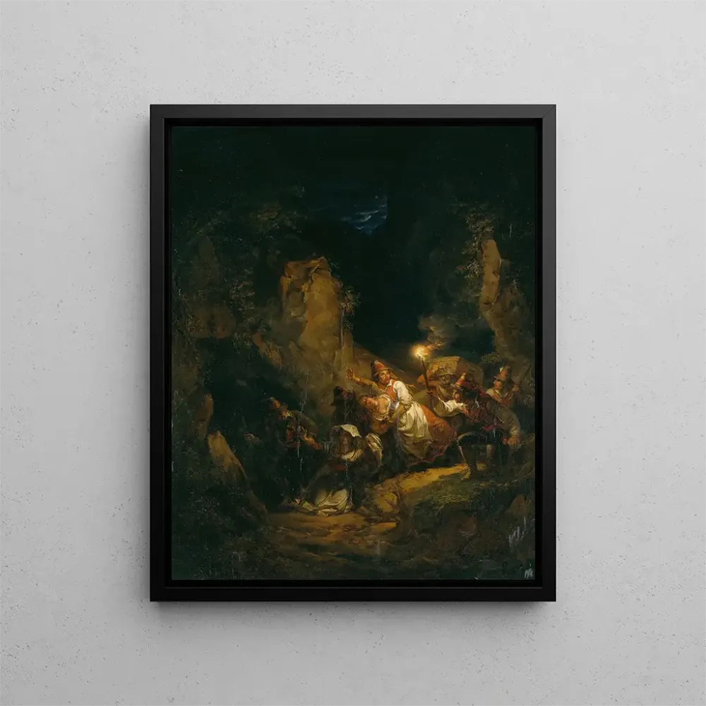 Gemälde Des banditen italienischen entführen Frauen - Alexander Laurus | Kunstdruck