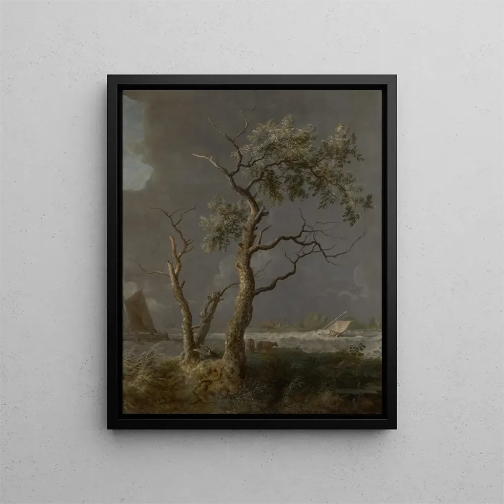 Gemälde Des Bäume am Wasser - Allaert van Everdingen | Kunstdruck