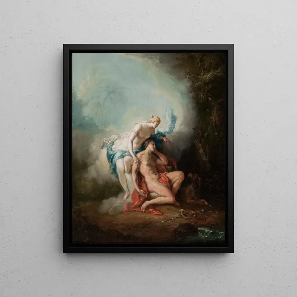 Gemälde Diane und Endymion - Anonym | Kunstdruck