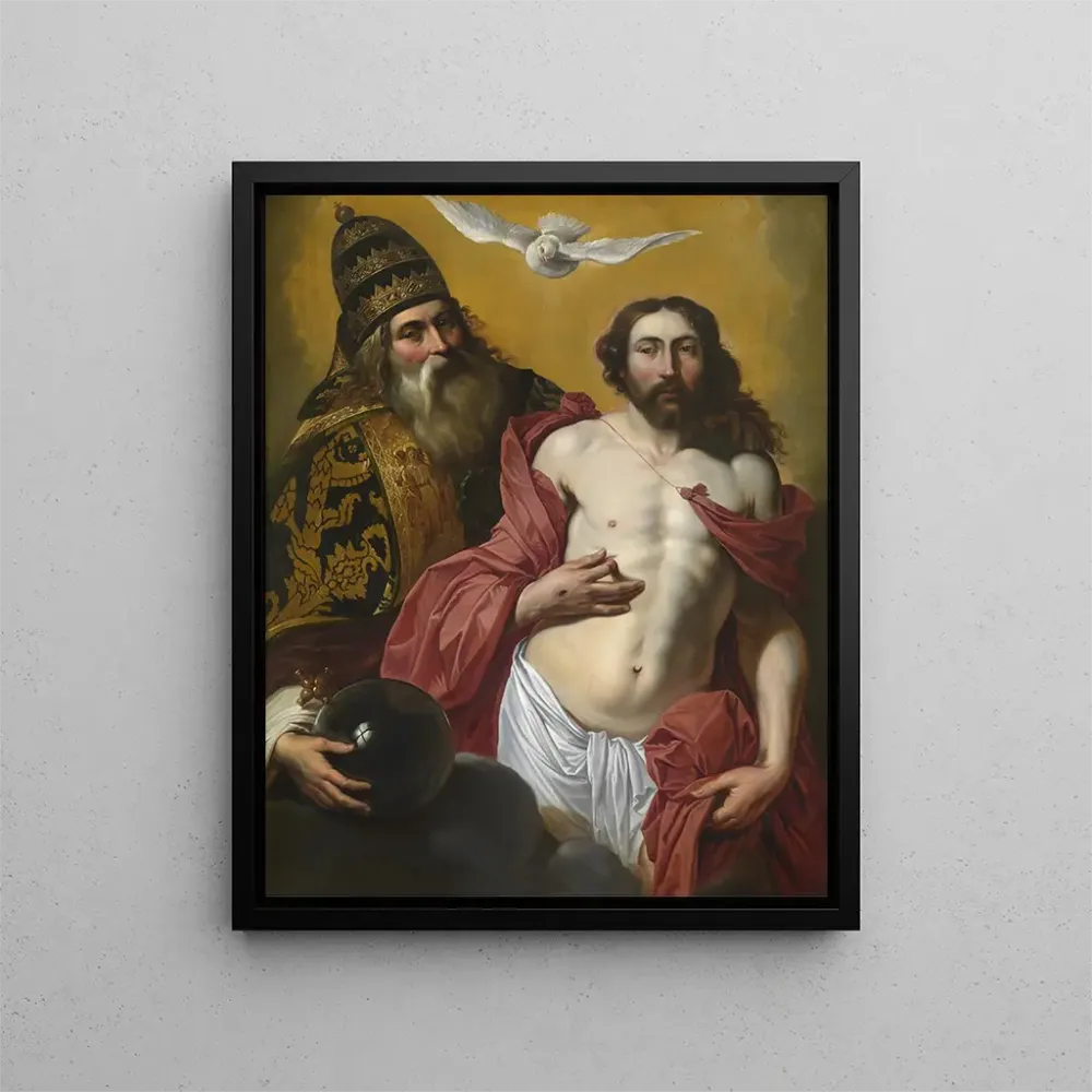 Gemälde Die Heilige Dreifaltigkeit - Artus Wolffort | Kunstdruck
