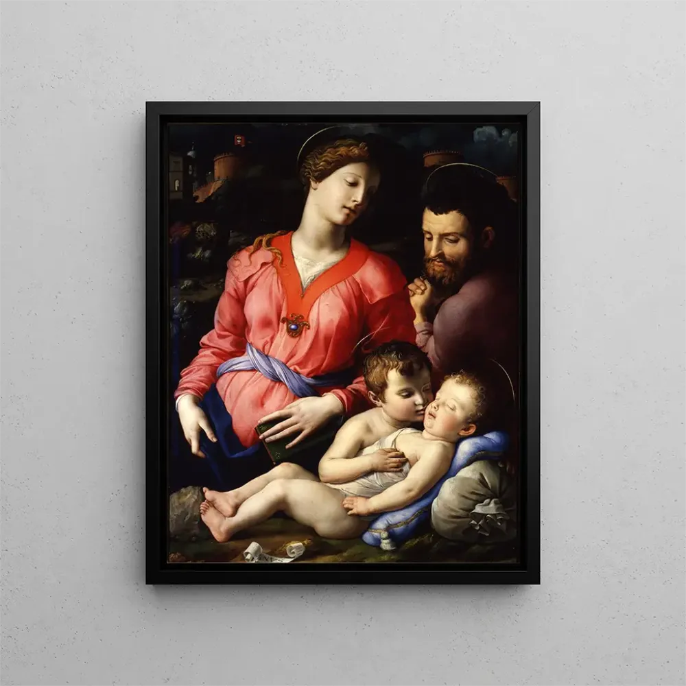 Gemälde Die Heilige Familie Panciatichi - Agnolo Bronzino