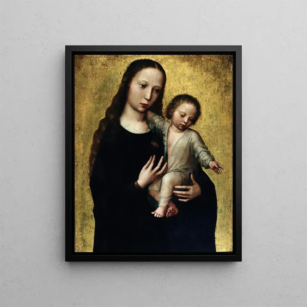 Gemälde Die Jungfrau Maria mit dem Jesuskind Hemd - Adriaen Isenbrandt | Kunstdruck