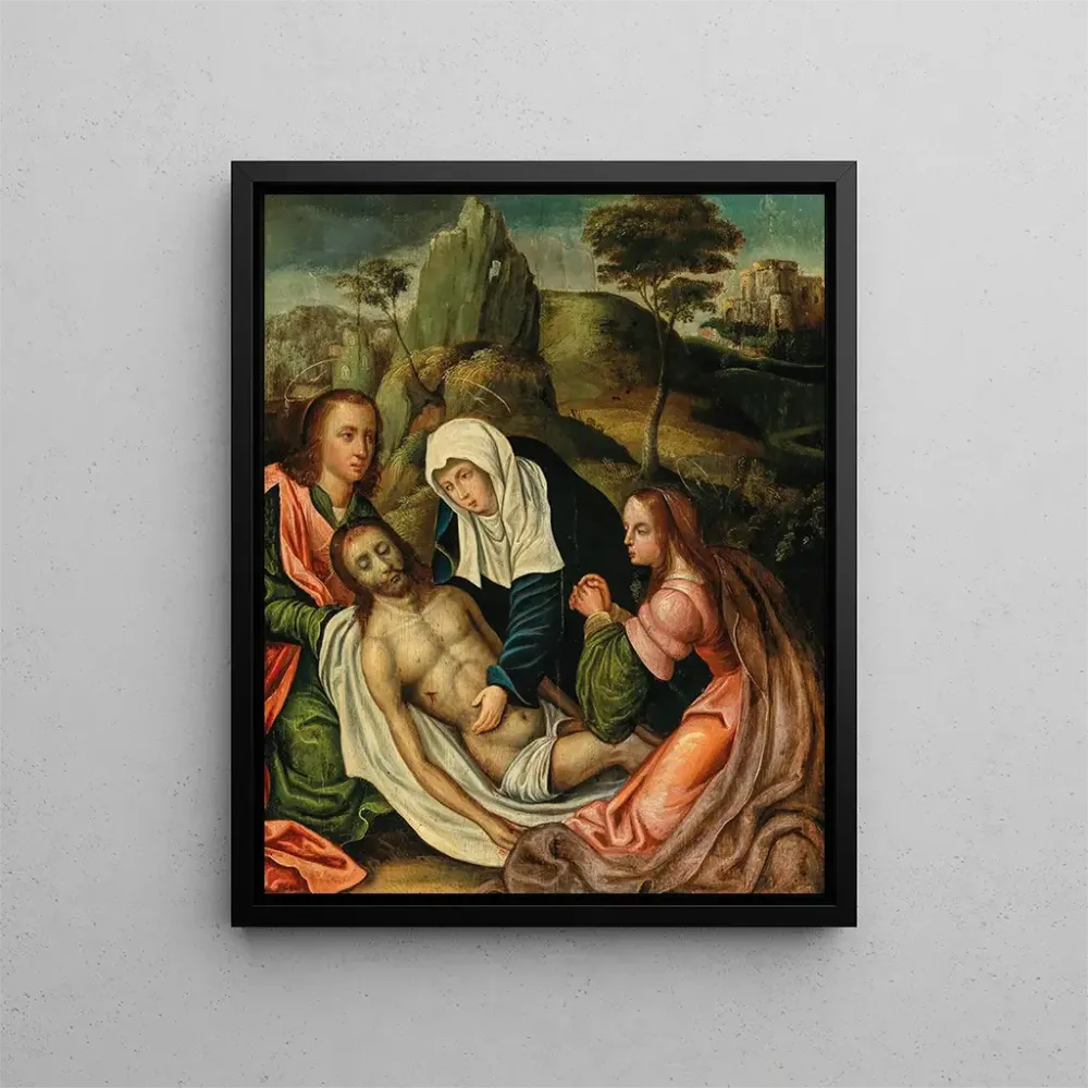 Gemälde Die Klage - Schule von Antwerpen | Kunstdruck