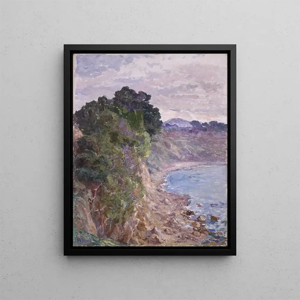 Gemälde Die Klippenküste von Sanary - Anna Boch | Kunstdruck
