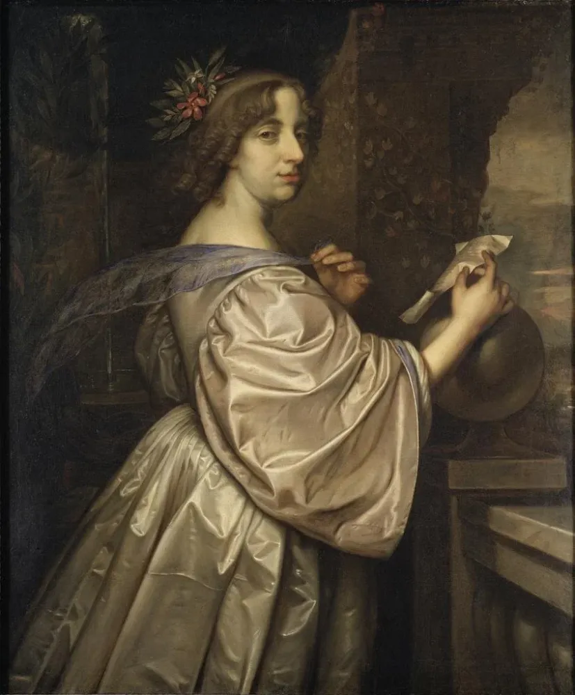 Gemälde Die Königin Christine von Schweden - David Beck | Kunstdruck