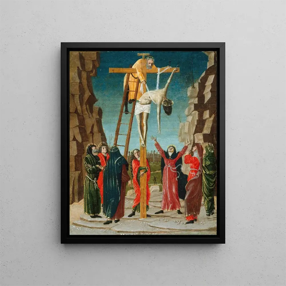 Gemälde Die Kreuzabnahme - Bernardino Butinone | Kunstdruck