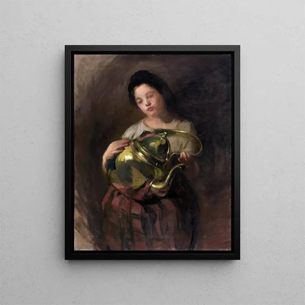 Gemälde Die Messing-Kaffeekanne - Alice Pike Barney | Kunstdruck