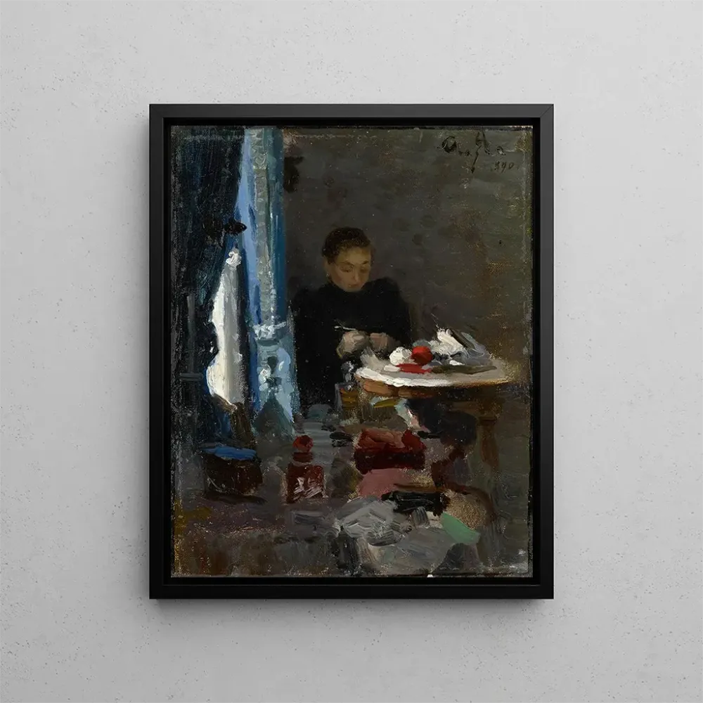 Gemälde Die Mutter der Künstler - Alexej von Jawlensky | Kunstdruck