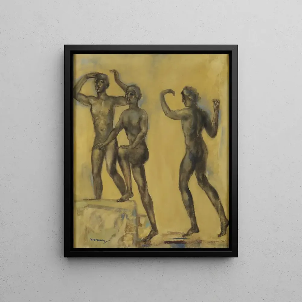 Gemälde Die Quellen des Daystar - Arthur Bowen Davies | Kunstdruck