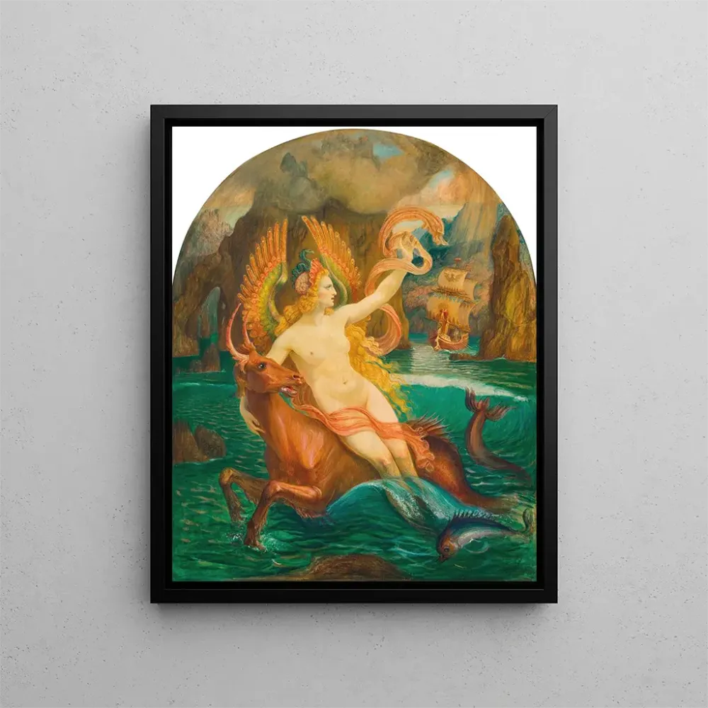 Gemälde Die Sirene - Armand Point