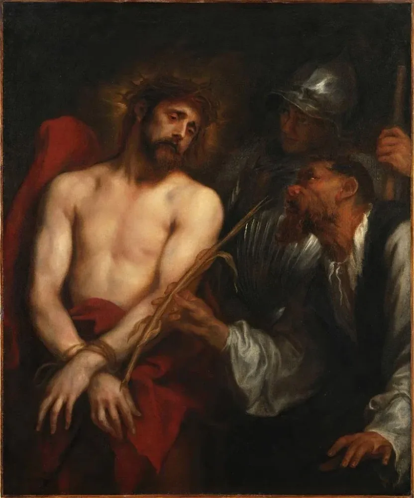 Gemälde Die Spott des Christus - Antoine van Dyck | Kunstdruck