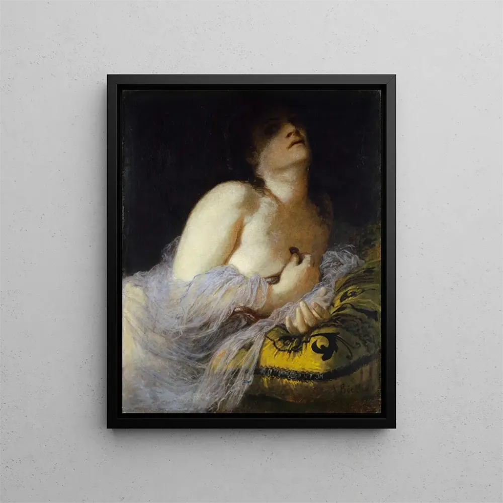 Gemälde Die Tod von Kleopatra - Arnold Böcklin | Kunstdruck