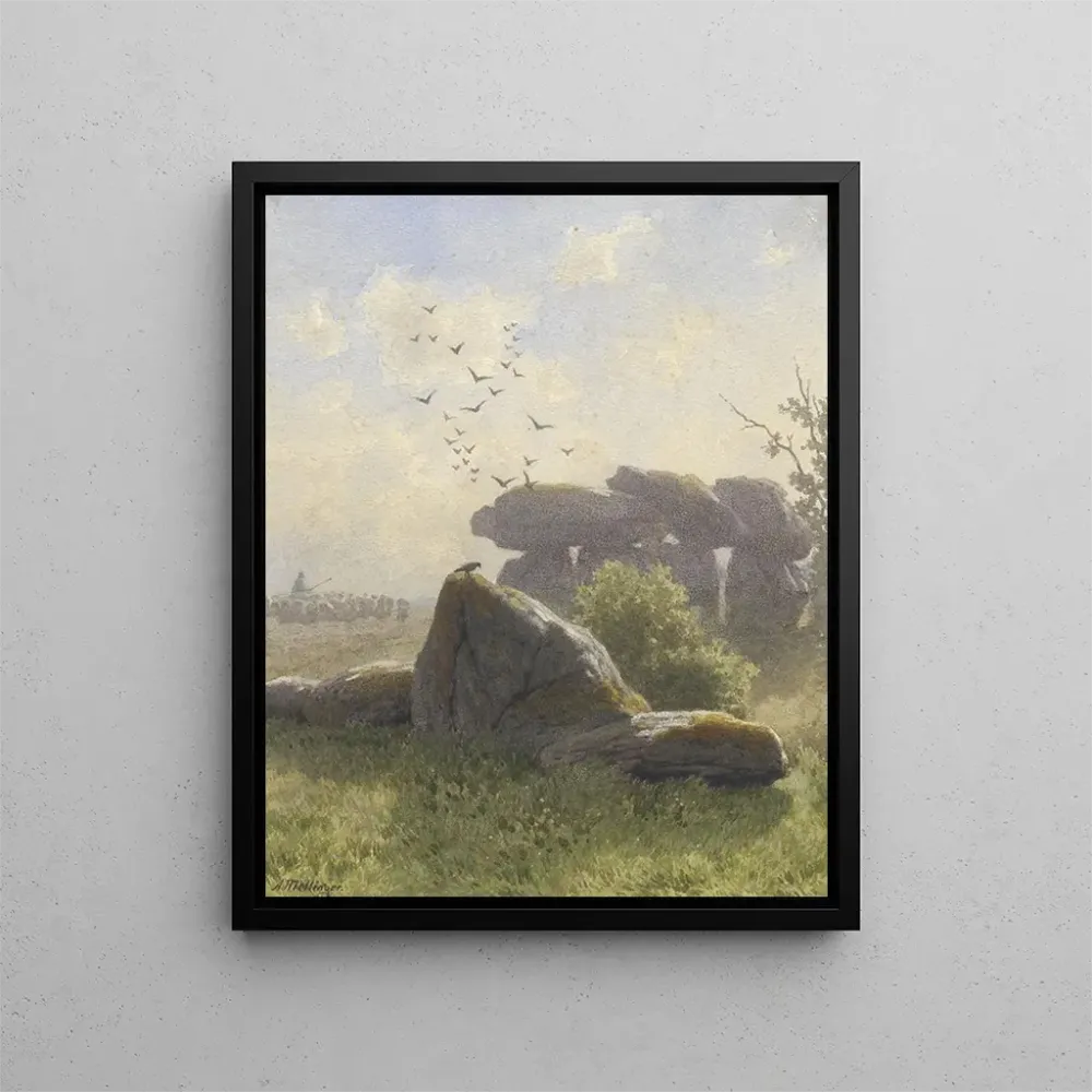 Gemälde Dolmen - Alexander Mollinger | Kunstdruck