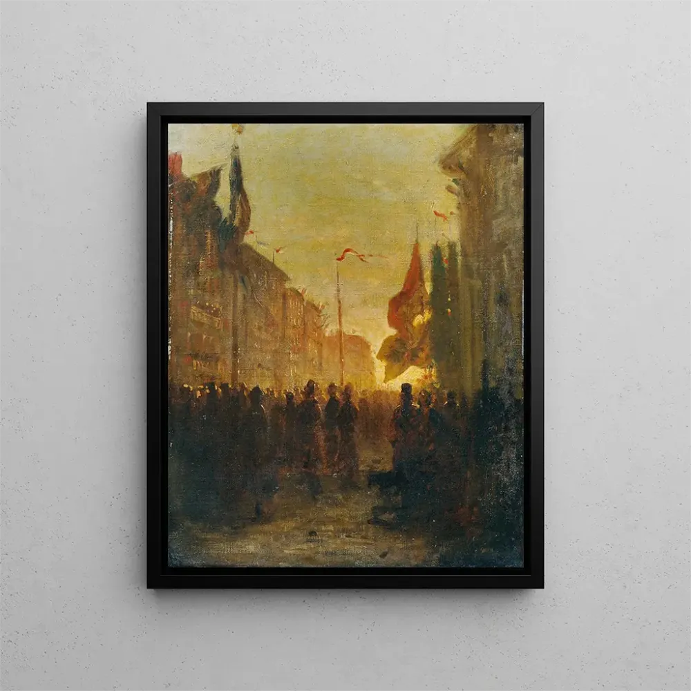 Gemälde Drapeaux festifs - Alois Schönn | Kunstdruck