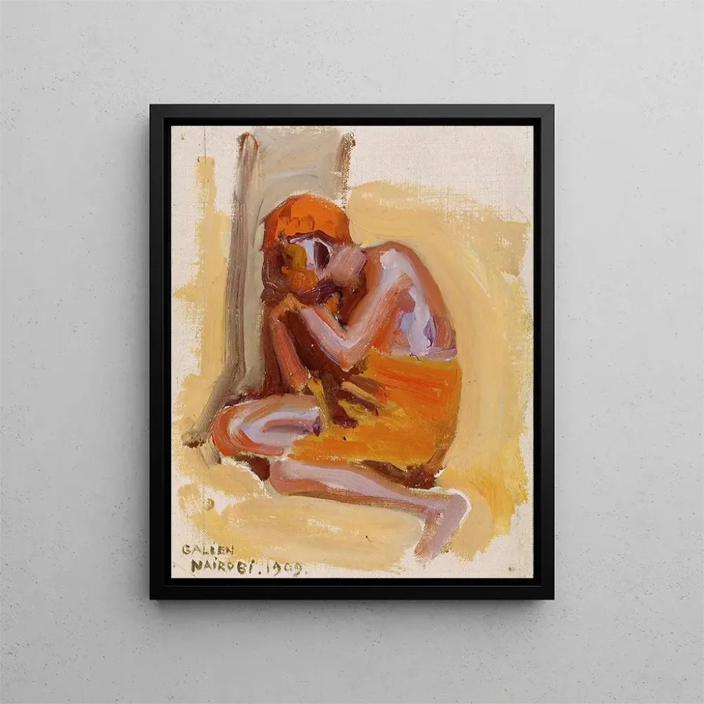 Gemälde Ein Afrikaner Ruhe 1909 - Akseli Gallen-Kallela | Kunstdruck