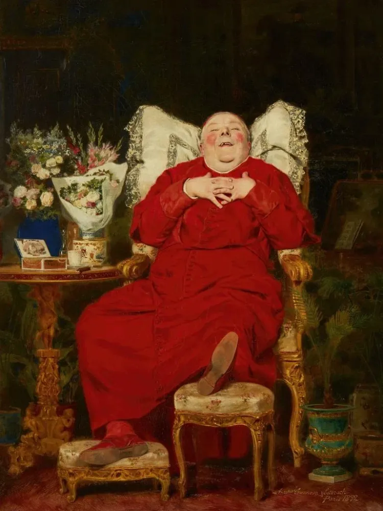 Gemälde Ein fröhlicher Geburtstag - Antonio Casanova y Estorach | Kunstdruck