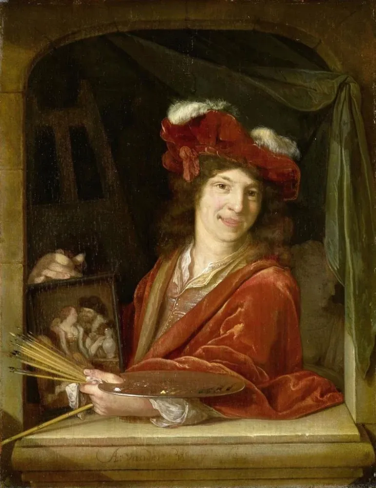 Gemälde Ein junger Maler - Adriaen van der Werff | Kunstdruck