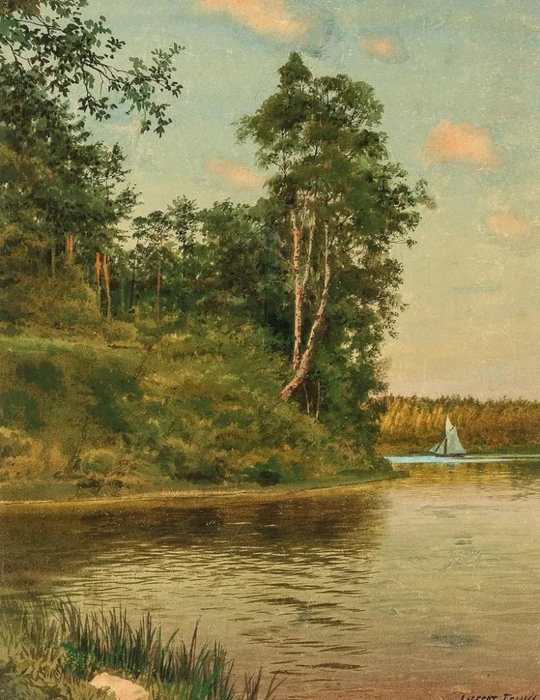 Gemälde Ein Landschaft Finnland - Albert Nikolaïevitch Benois