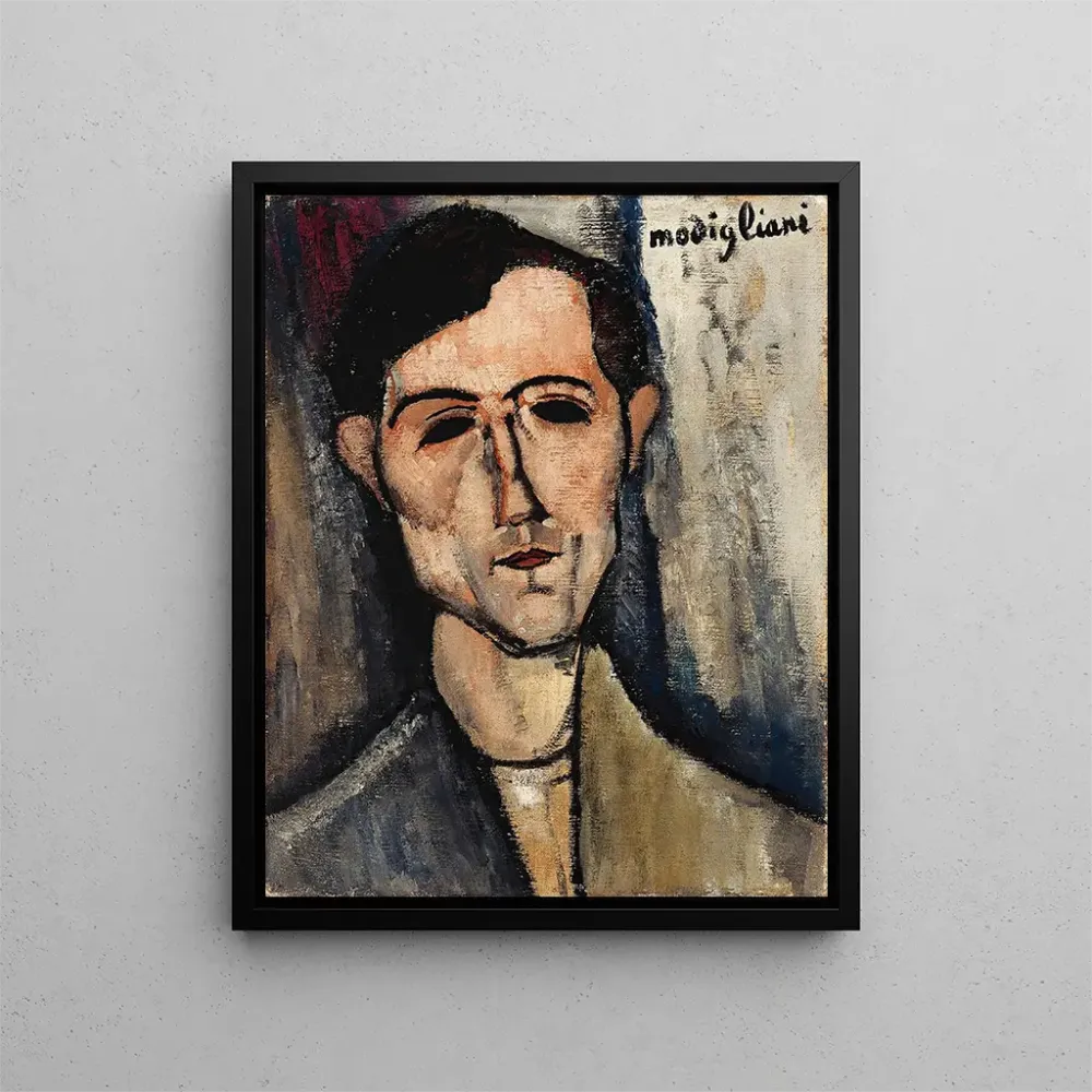 Gemälde Ein Mann - Amedeo Modigliani | Kunstdruck